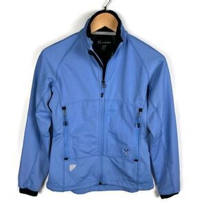 Haglofs Wind stopper Jacket w Gore Technology full zip coat blue women’s 36 / 6